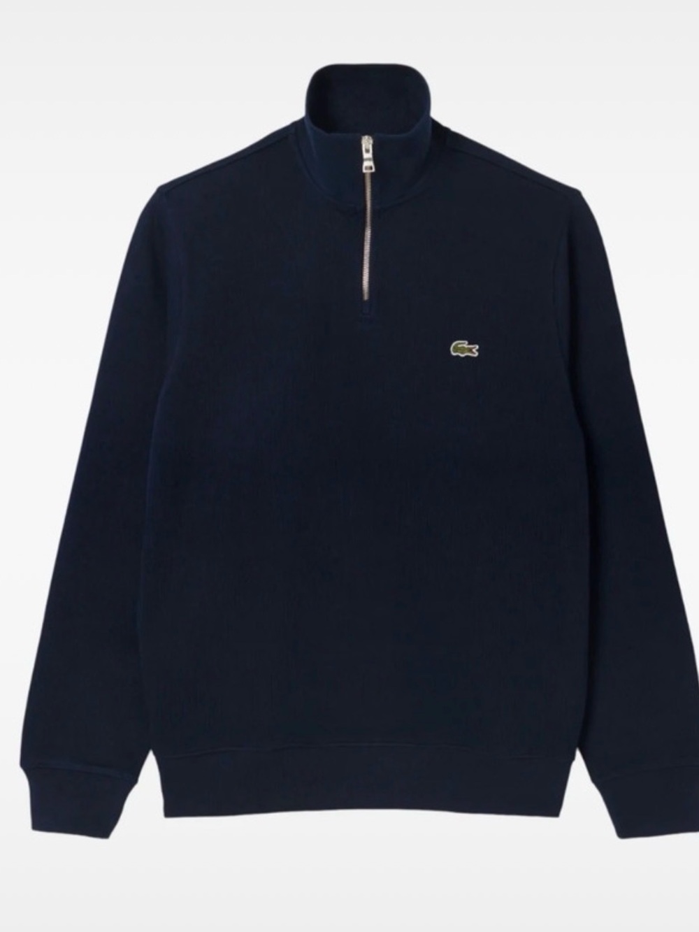 Lacoste Men’s Navy Half-Zip Pullover Sweater